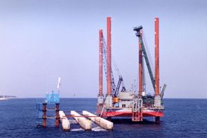 駿河海岸新型離岸堤