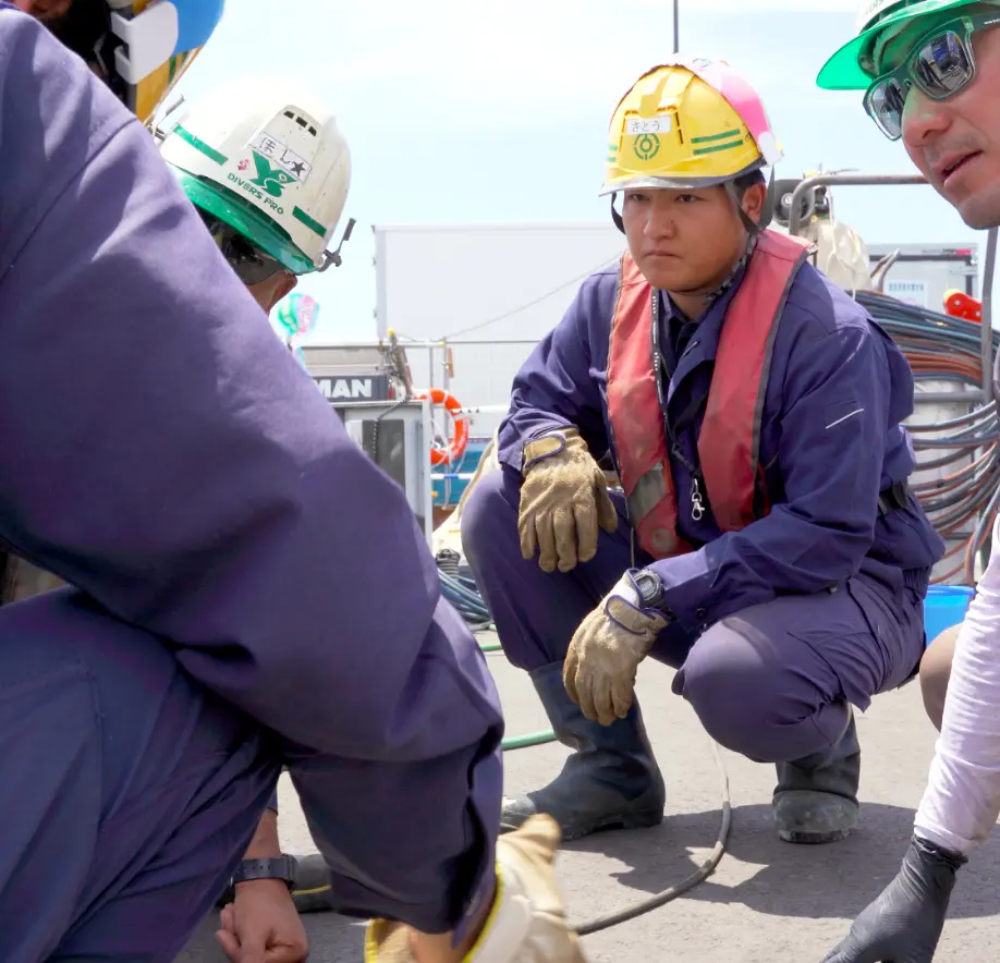 本社 工事部 佐藤 凛太郎
