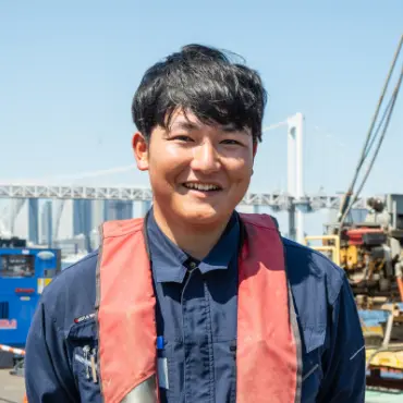 本社 工事部 佐藤 凛太郎