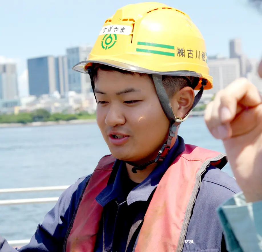 本社 工事部 杉山 龍聖