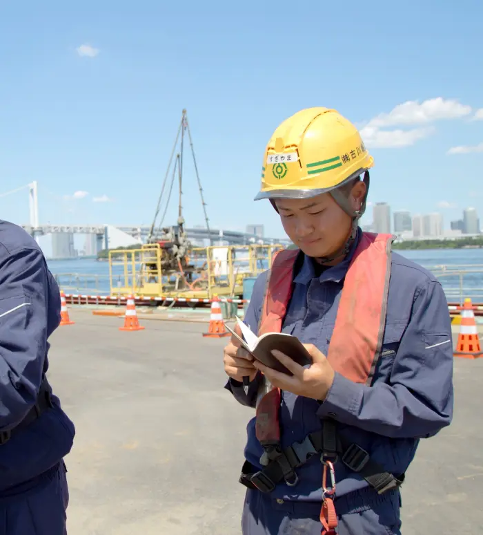 本社 工事部 杉山 龍聖